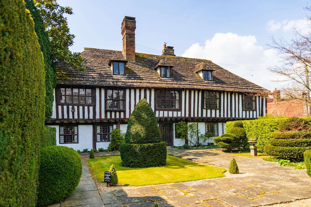 Tudor custom home